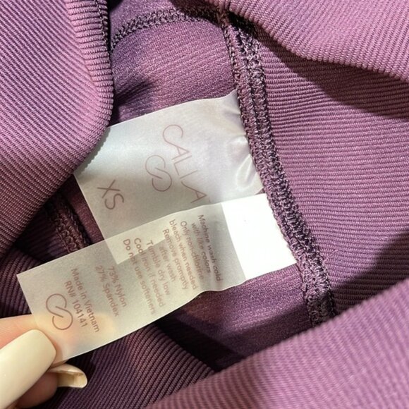 CALIA Women's Seamed Ribbed Essential 7/8 Legging - Picture 8 of 11